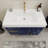 35.4" Wall-Mounted Single Bathroom Vanity Set-70381330