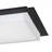 8" Square Black Integrated LED Flush Mount-913579029-913579028