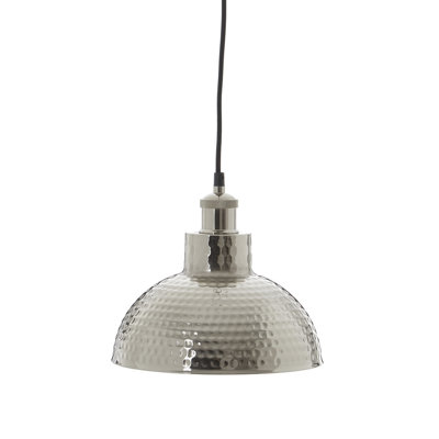 Carone 1 - Light Silver Single Pendant