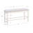 Nahumveer Solid Wood Counter Height Upholstered Bench