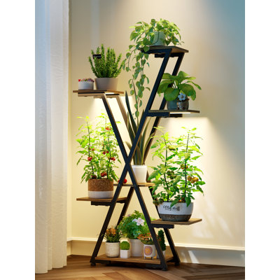 43.3"H Indoor Metal Mcfadden With Grow Light by 17 Stories