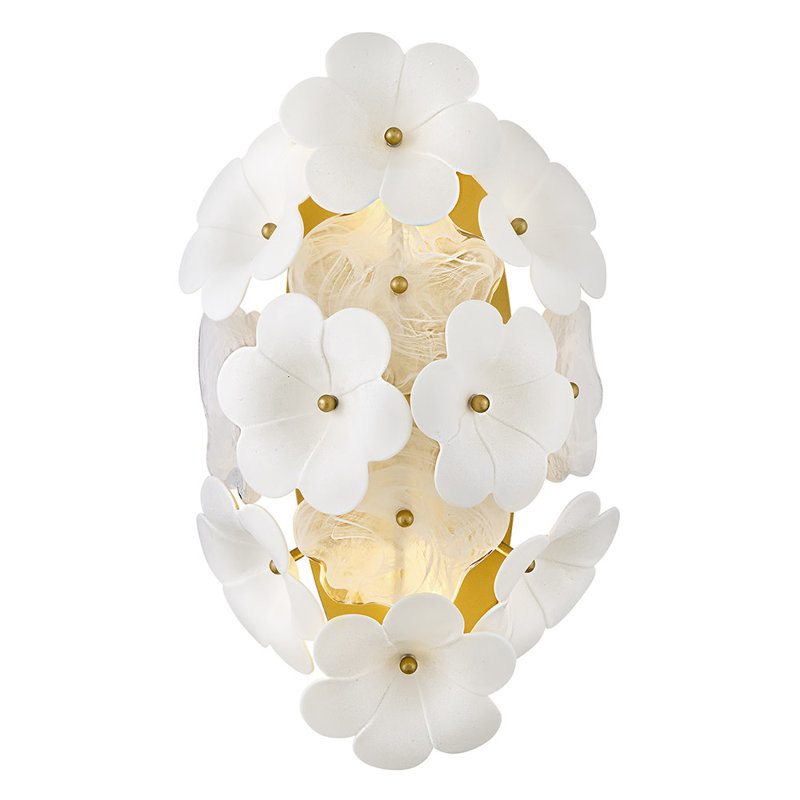 Marianne Steel Flush Mounted Sconce