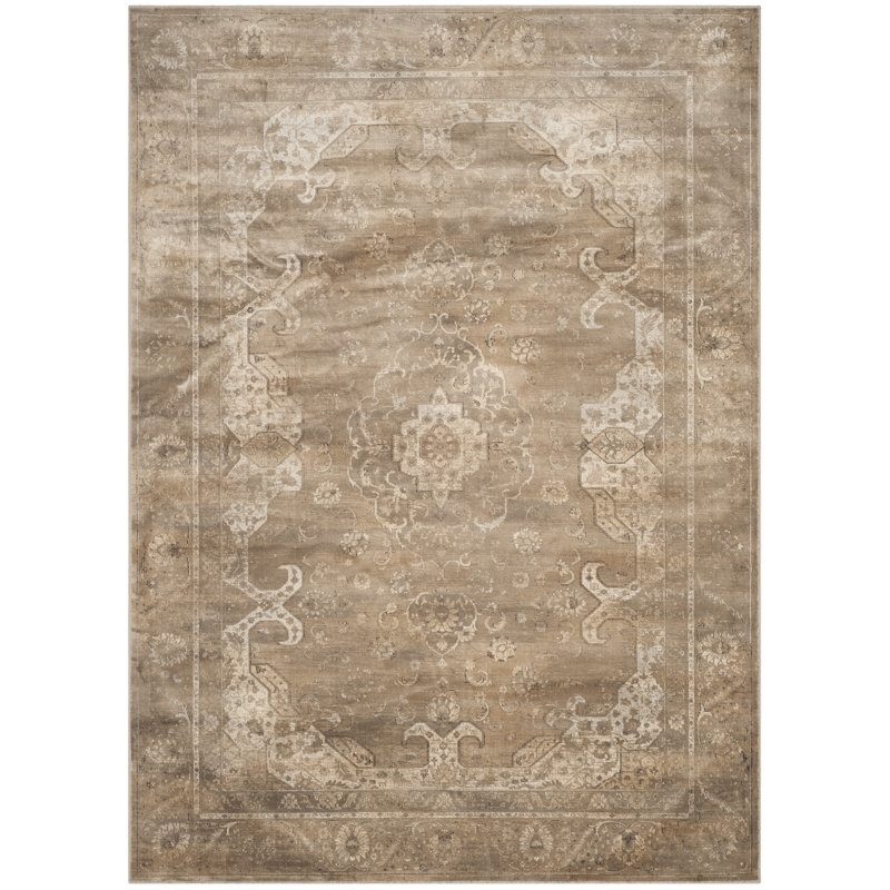 Tapis gris souris oriental Krauss, Tapis de couloir 2 pi 2 po x 8 pi