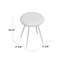 Tabouret d'appoint Debria-20657374