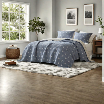 Rustic Elegance Bedding Sets, Polyester For Cozy Home Retreat