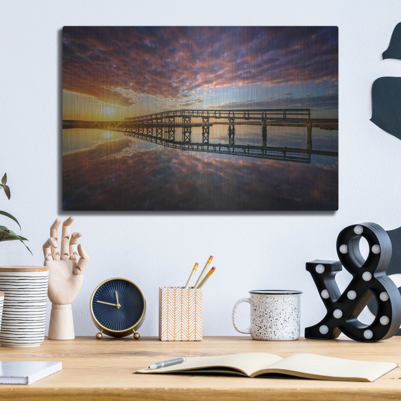 «Across The Bridge» par Rick Berk, H 12 po x l 16 po
