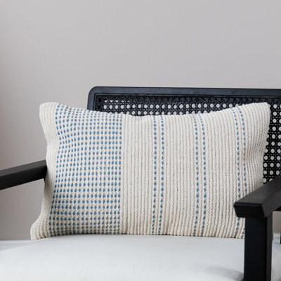 Bellis Cotton Striped Cushion Cover