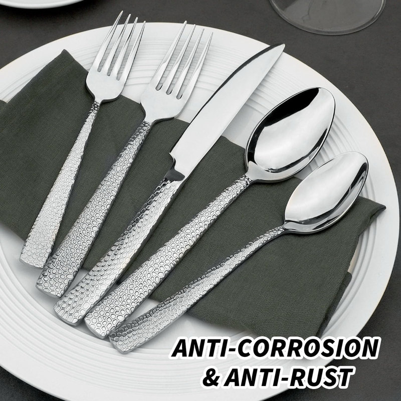 17 Stories Zaelah Stainless Steel Flatware Set - Service for 4