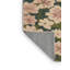 Tapis botanique brun lavable à la machine-1867305781