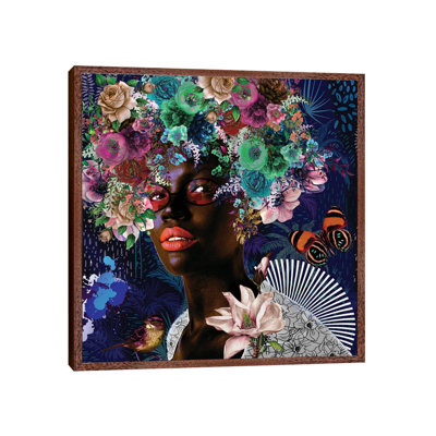 Women in Bloom - Colours of Freedom 1 Piece Wall Art on Canvas