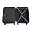 Bagage de cabine, valises à roulettes, valise de transport légère en ABS, bagage rigide, 20 pouces