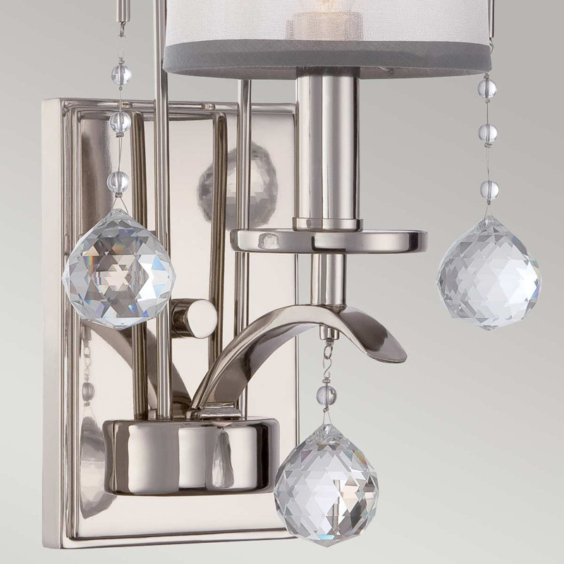 Marc Steel Candle Wall Light