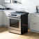 30 Inch Self-Cleaning Electric Range with AirFry and Glass Touch Controls in Stainless Steel