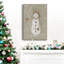 Lin bonhomme de neige II - impression sur toile tendue-1604688301