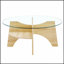 Table basse ronde en verre trempé - 80 cm de diamètre, design multifonctionnel pour un intérieur moderne et une grande durabilité