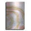 Art mural en métal luxueux «Pink and Gold Abstract 1» par Yvette St. Amant-1640884374