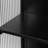 27.56"Glass Doors Modern Two-Door Wall Cabinet With Featuring Three-Tier Storage For Entryway Living Room Bathroom Dining Room,Black-1436448293