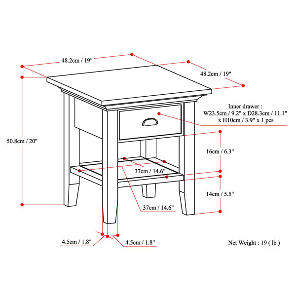 Product Dimensions