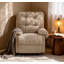 Fauteuil inclinable ultime rembourré en chameau avec mécanisme d'inclinaison manuel Ultimate-1283087511