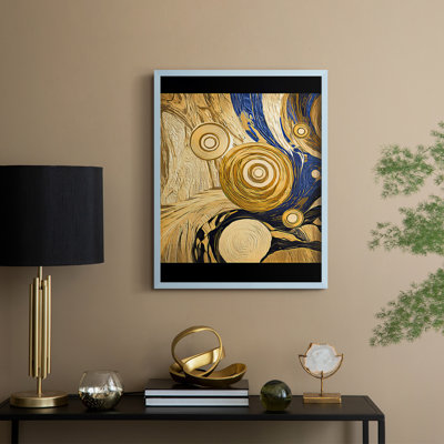 «Abstract Abstract», reproduction encadrée - prêt à accrocher