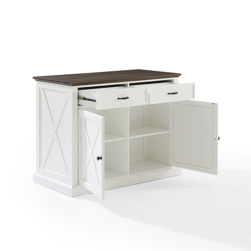 Cordova Wood Kitchen Island