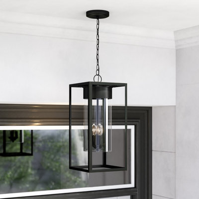Lanterne suspendue d'extérieur à 3 lumières H 20,63 po Damarcus