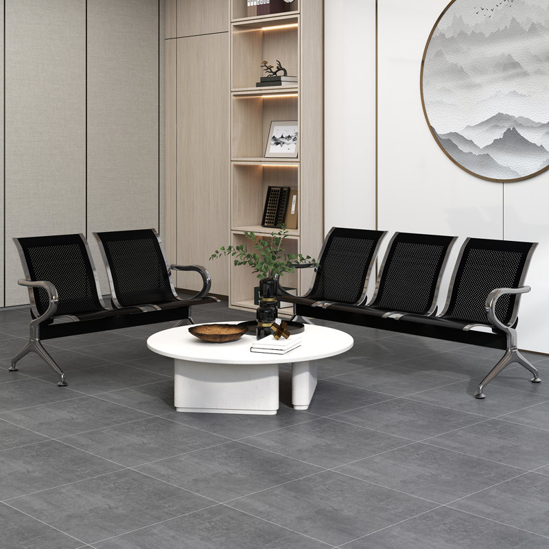 Chaise pour salle d'attente Kinfant, Rouge
