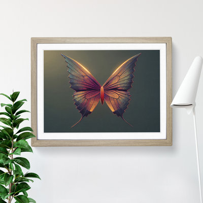 Astonishing Butterfly - Framed Print