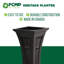 Pot de fleurs en plastique avec réservoir-638658443