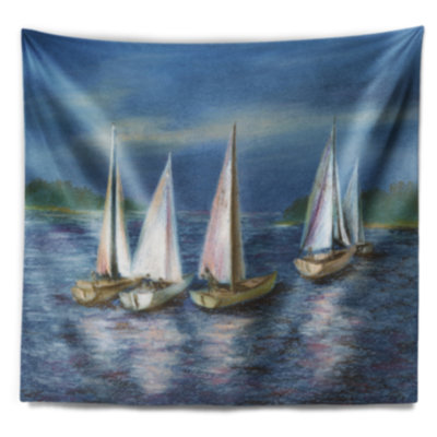 Seascape yachts par obsky sea tapestry