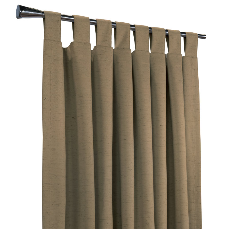 Paire de rideaux occultant et isolant Alizabeth, l 52" x L 84", Galet
