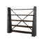 NATURAL IDOL 178 cm H x 200 cm W Solid Wood Standard Bookcase-103835106