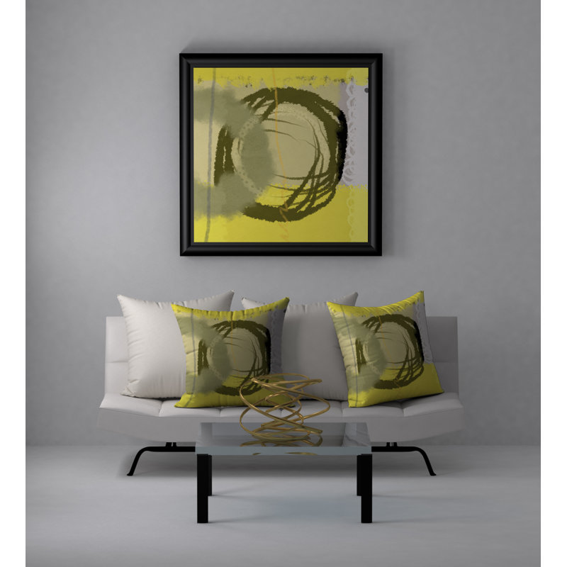  Housse et insert de coussin décoratif Grand Breakthrough, 18" H x 18" W