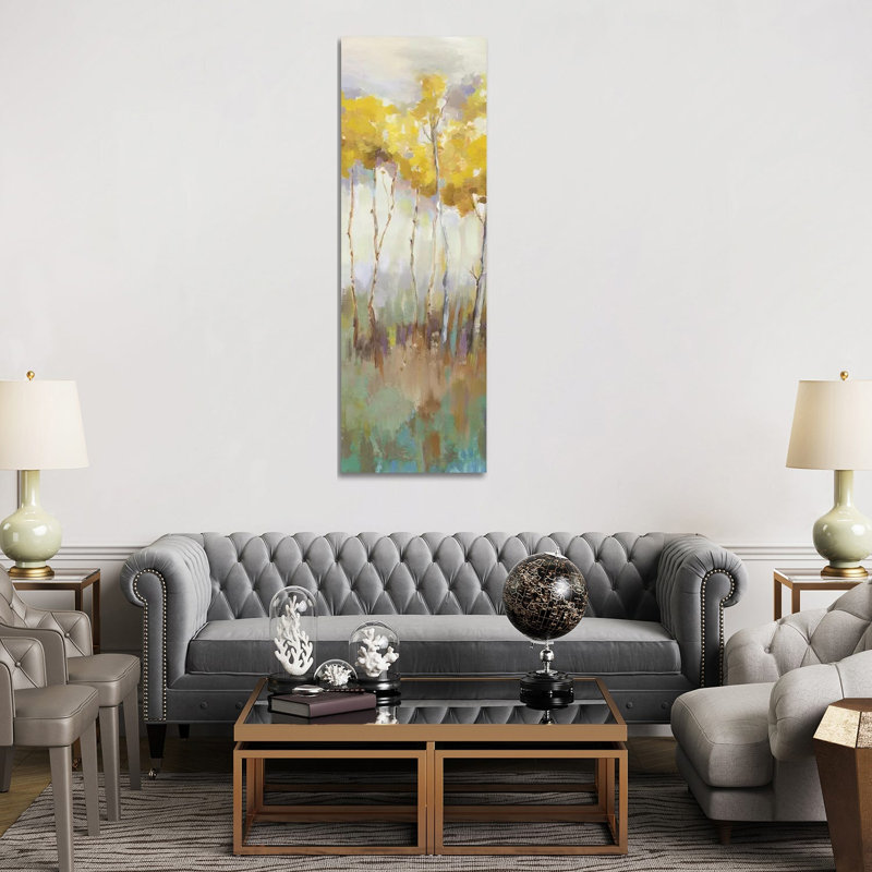 Stance III by Allison Pearce - Wrapped Canvas Panoramic Painting, 182.88 cm H x 60.96 cm W x 3.175 cm D