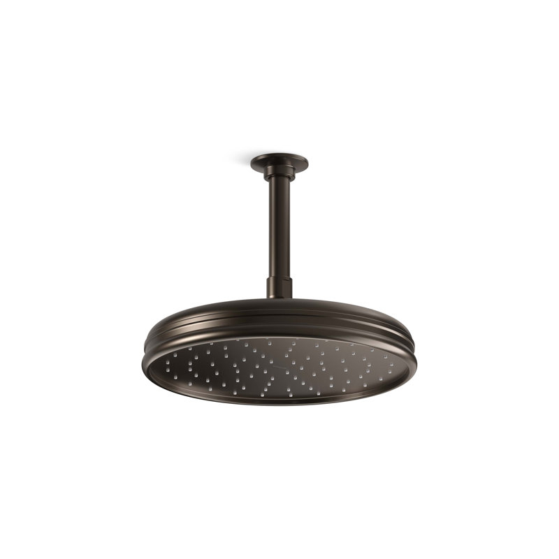 Pomme de pluie à fonction unique traditionnelle 10 po, 1,75 gal / min