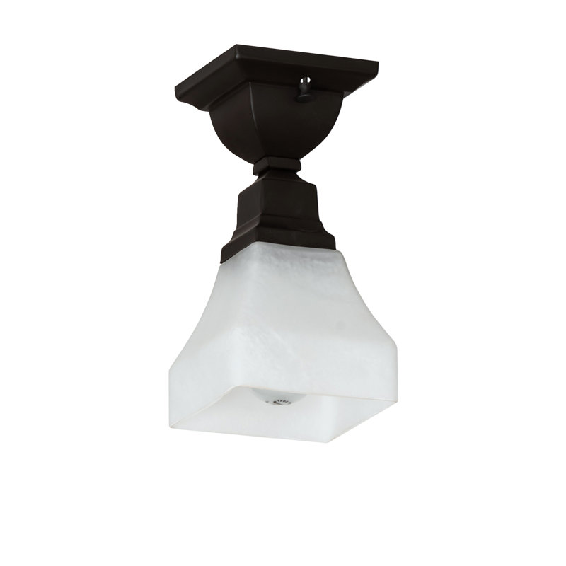 Holguin Glass Semi Flush Mount