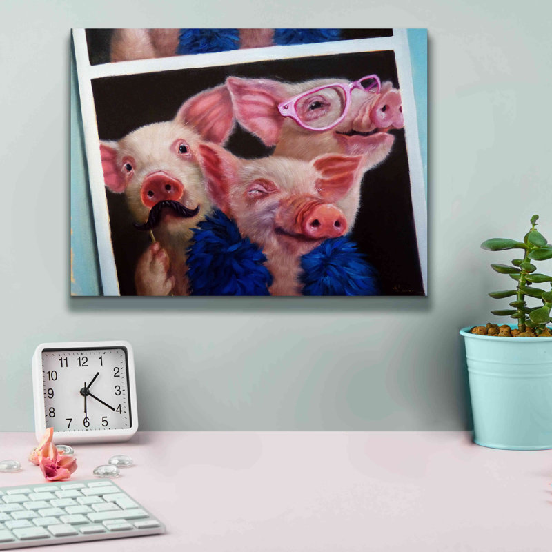 "Photoshoot" par Lucia Heffernan, H 12 po x l 16 po x P 0,75 po