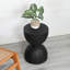 Table d'appoint ronde contemporaine en bois