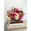 Hydrangea, Heather and Ranunculus Arranged in Rectangular Vase