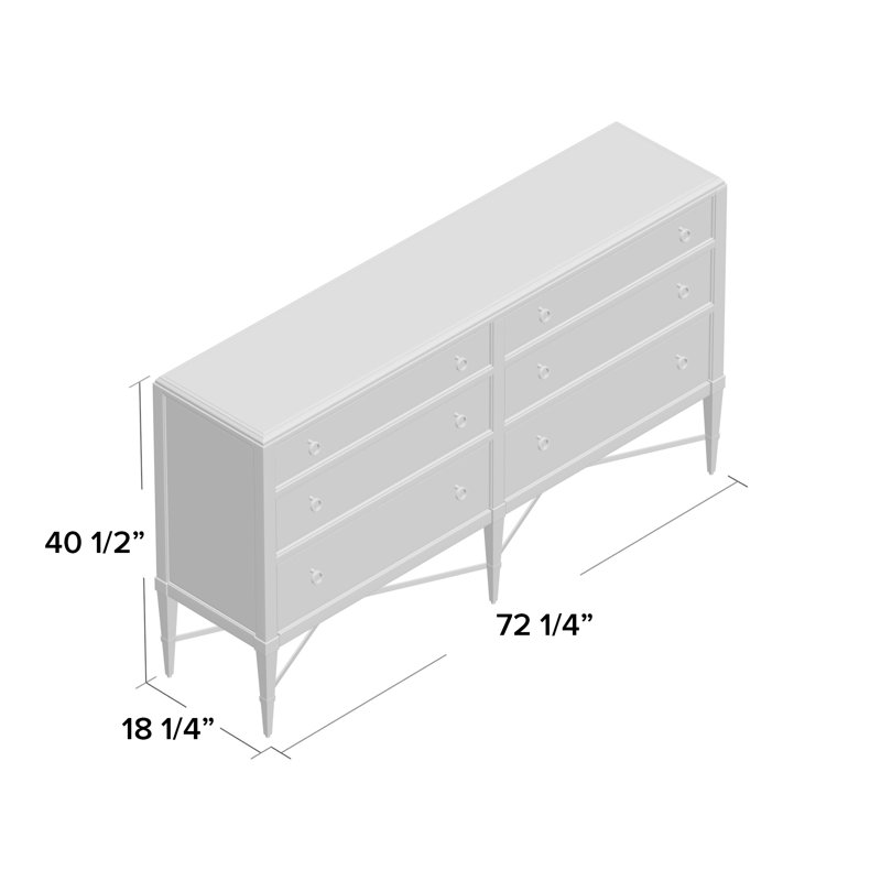 Caracole Classic 6 - Drawer Dresser