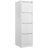 Locked 4 Metal File Cabinet - Organize Office Space Fits A4 Legal/Letter Size White 4 Drawer With Lock Construction-621478796