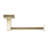 Capri Wall Mounted Brass Towel Bar and Toilet Paper Holder Set with 24" Towel Bar-32735896
