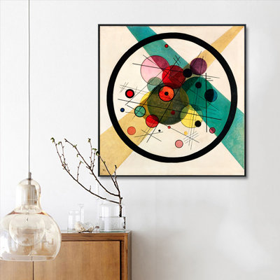 " Circles in Circle " by Wassily Kandinsky Print
