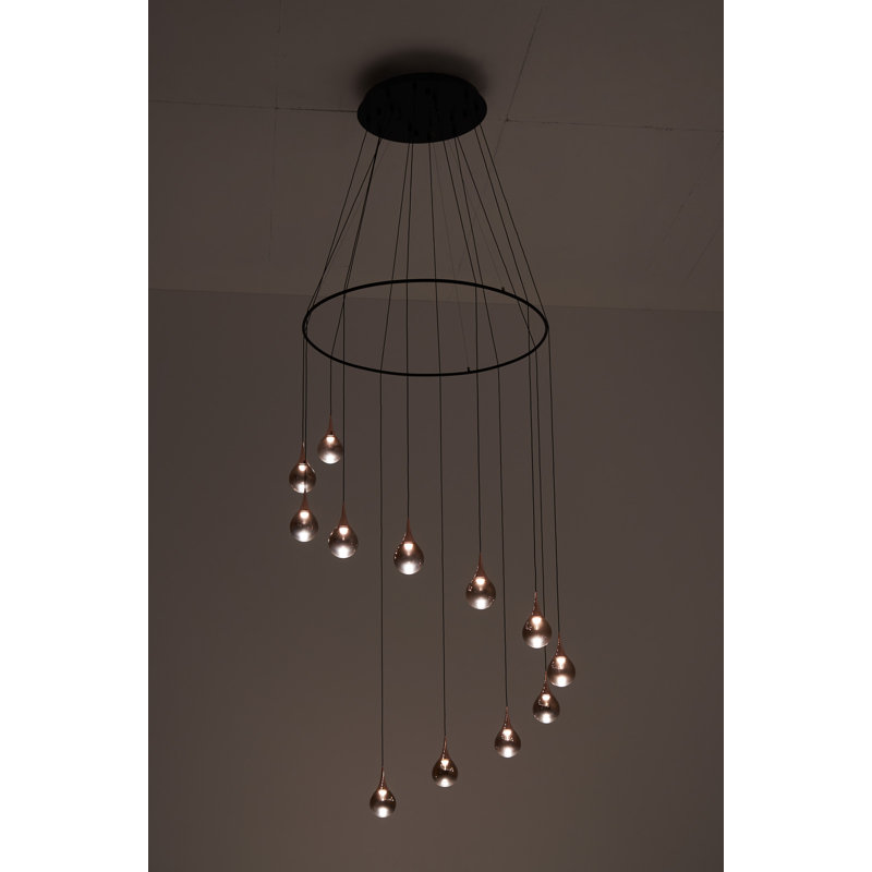 Paopao 12 - Light Pendant, Copper