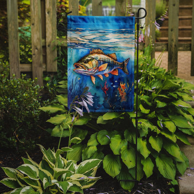 Drapeau de jardin rayé