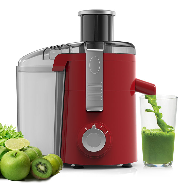 Centrifugal Juicer Machine, 3 Speed Compact Juice Extractor With 2.5 Inch Wide Mouth Chute, Stainless Steel Filter For Fruit Vegetable