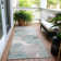 Machine Washable Indoor/Outdoor Claudian ACN1557 Seafoam Rug