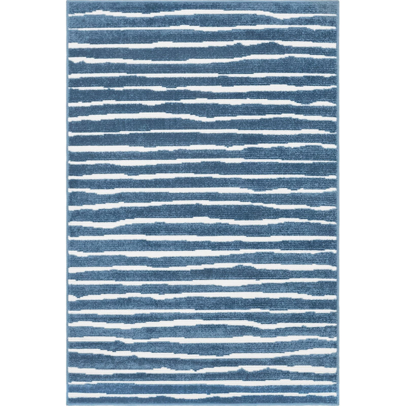 Tapis d'extérieur couleur ciel Claudia, Rectangle 4 pi x 6 pi
