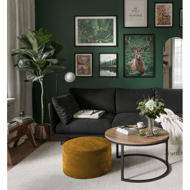 Haahris Frame Coffee Table, Wotan Oak