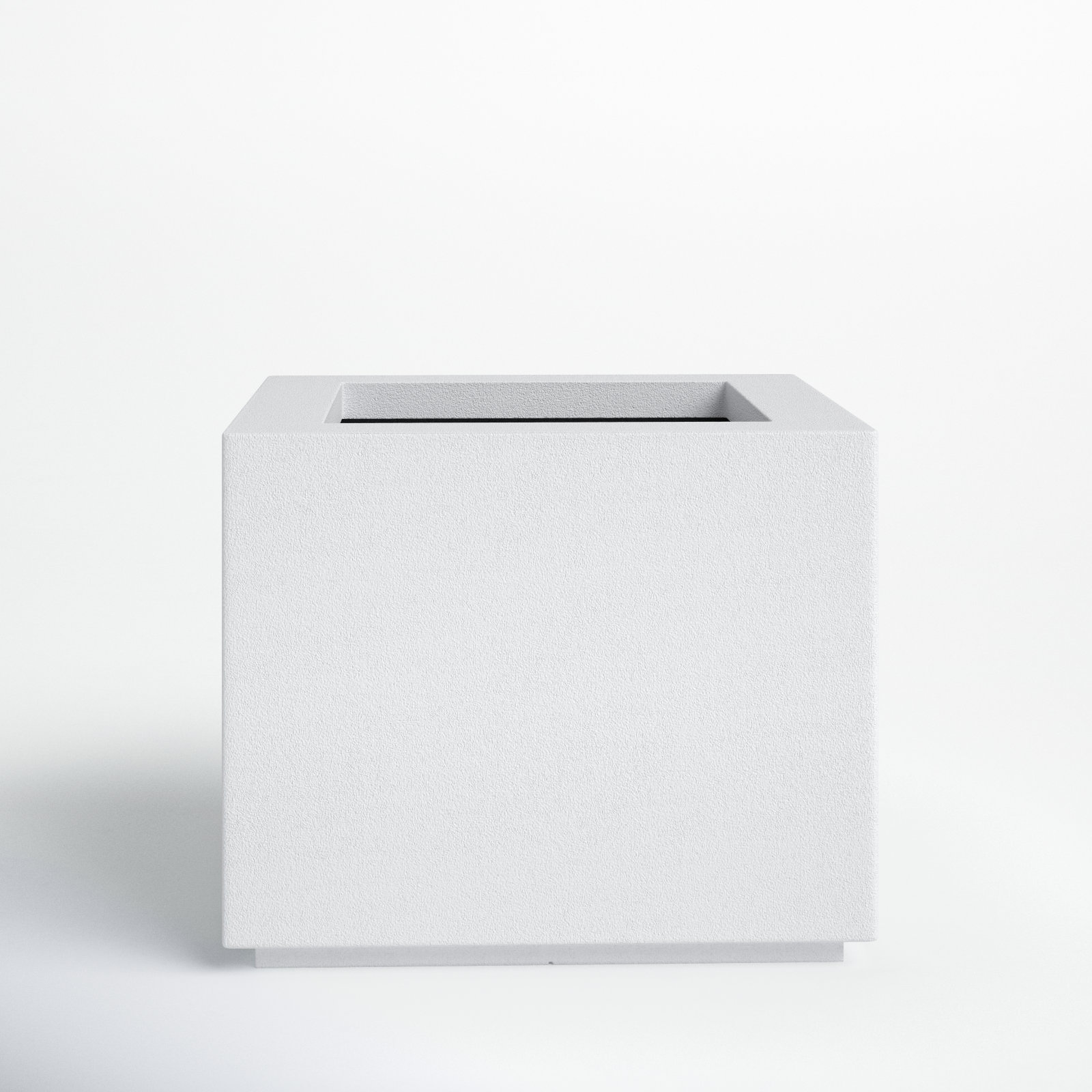 Gita 23" Planter Box, White
